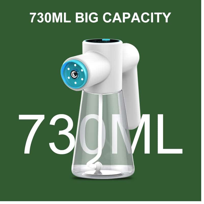 Ozone Nano Spray Water Gun Type-c Steam Air Purifier UV Blue Light Electric Wireless Fogging Disinfection Atomization Sanitizer color: No Ozone 2PCS Black|No Ozone 2PCS White|No Ozone Black730ml|No Ozone set|No Ozone White730ml|Ozone 730ml 2pcs|Ozone White 730ml New Arrivals Uncategorized Protection Against COVID-19 Best Sellers