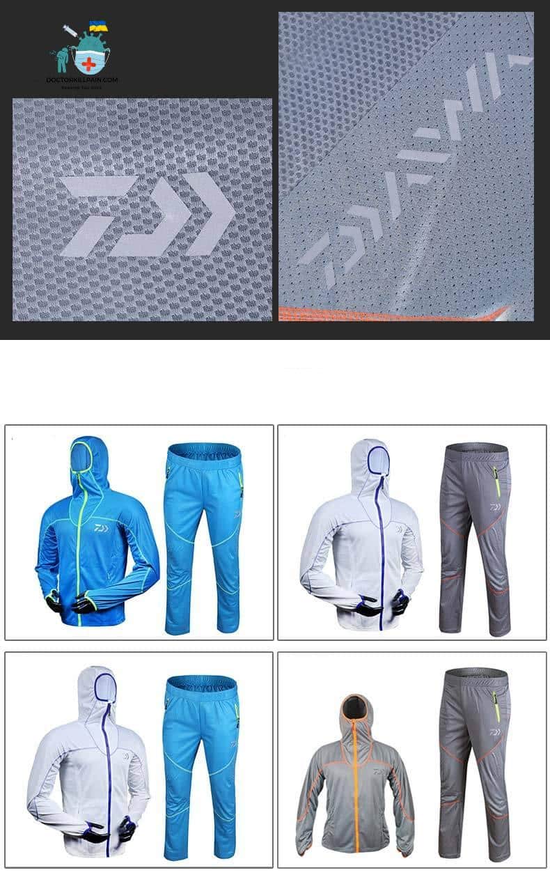 Daiwa Sun-Protective Fishing Clothing Men's Quick-Drying Breathable Anti-Mosquito Large Size 4XL Hooded Fishing Suit Gift Free Daiwa Sun-Protective Fishing Clothing Men's Quick-Drying Breathable Anti-Mosquito Large Size 4XL Hooded Fishing Suit Gift Free