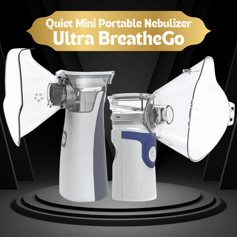 Ultra BreatheGo: Quiet Mini Portable Nebulizer for Effortless Breathing - Compact & Easy-to-Use
