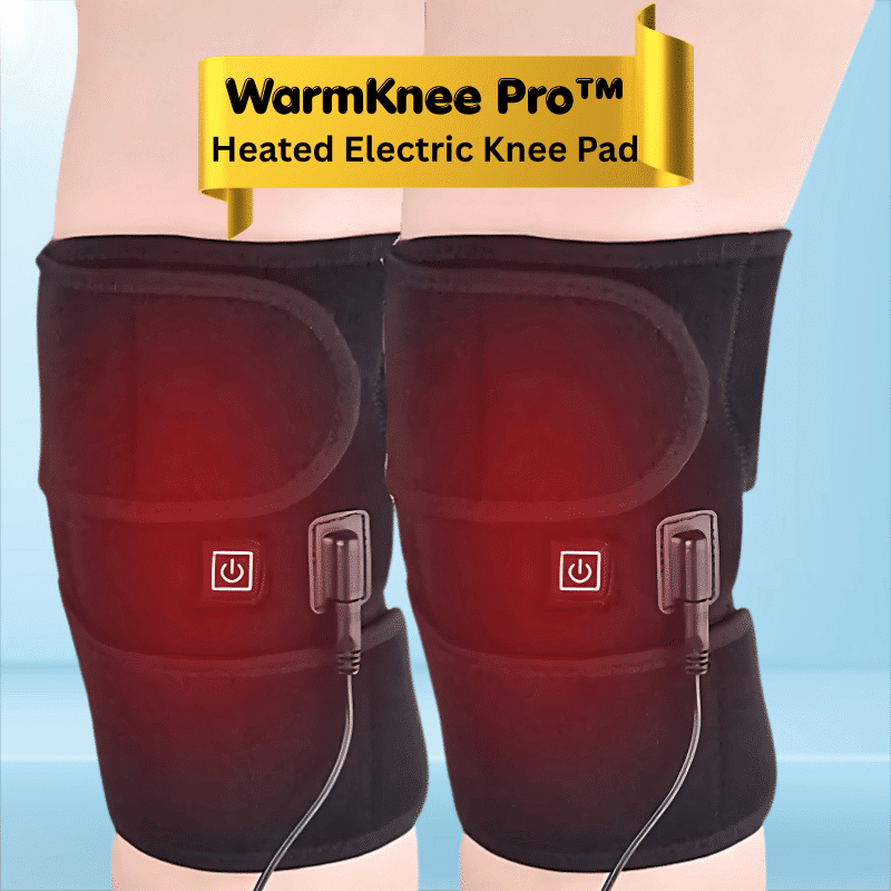 WarmKnee Pro™: Ultimate Heated Electric Knee Pad for Pain Relief & Comfort