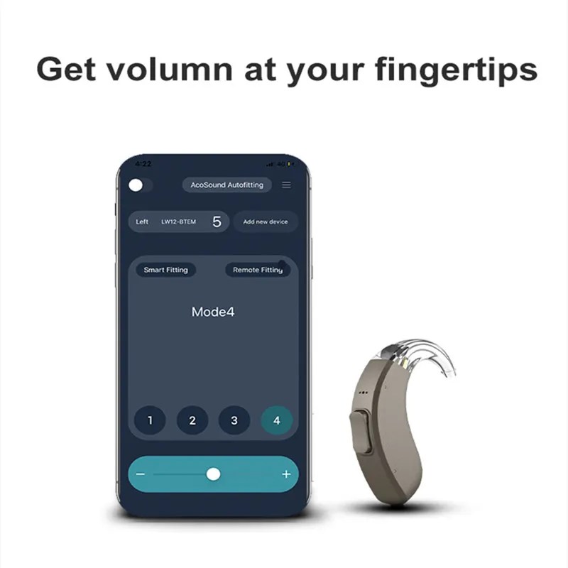 AcoSound 16 Channel 120dB Bluetooth Self-Fitting Digital Hearing Aids For Deafness Programmable Sound Amplifier For Elder New In AcoSound 16 Channel 120dB Bluetooth Self-Fitting Digital Hearing Aids For Deafness Programmable Sound Amplifier For Elder New In