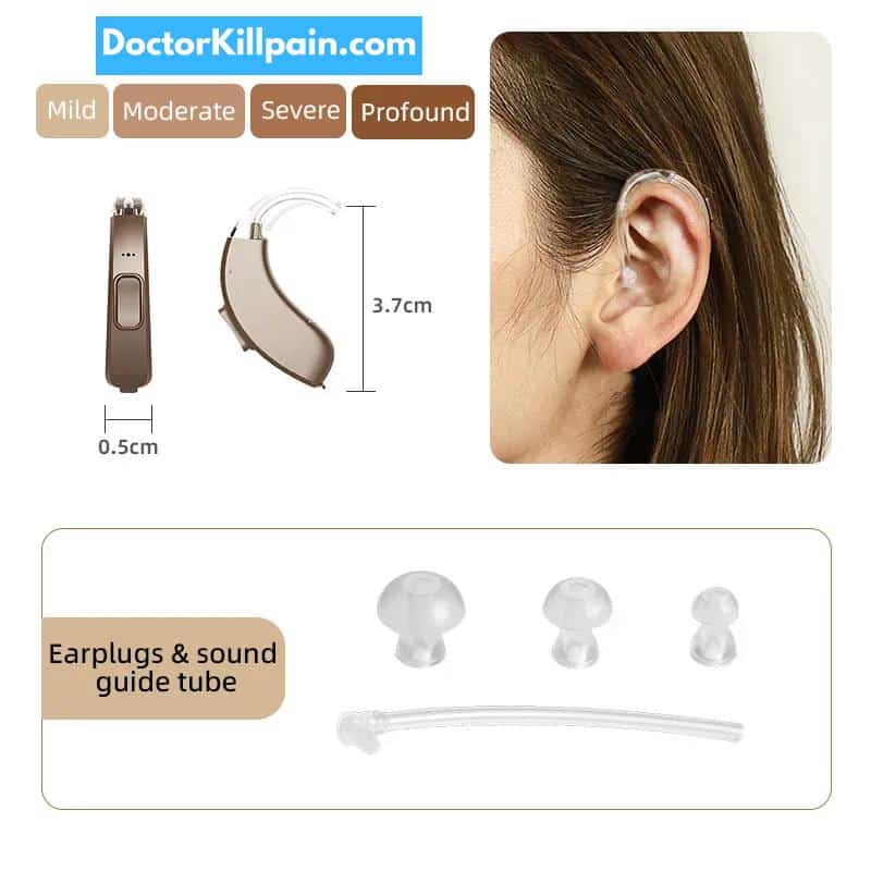 AcoSound 16 Channel 120dB Bluetooth Self-Fitting Digital Hearing Aids For Deafness Programmable Sound Amplifier For Elder New In AcoSound 16 Channel 120dB Bluetooth Self-Fitting Digital Hearing Aids For Deafness Programmable Sound Amplifier For Elder New In