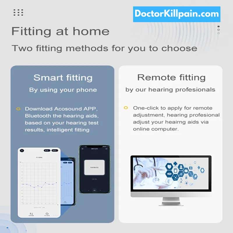 AcoSound 16 Channel 120dB Bluetooth Self-Fitting Digital Hearing Aids For Deafness Programmable Sound Amplifier For Elder New In AcoSound 16 Channel 120dB Bluetooth Self-Fitting Digital Hearing Aids For Deafness Programmable Sound Amplifier For Elder New In