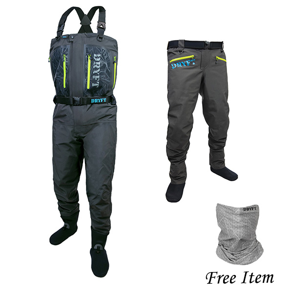 Primo Zip GD and Session GD Waist Wader Bundle