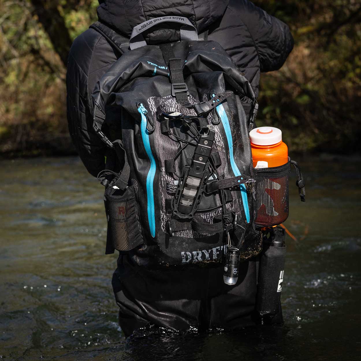 BKCNTRY Backpack with Buri Knife