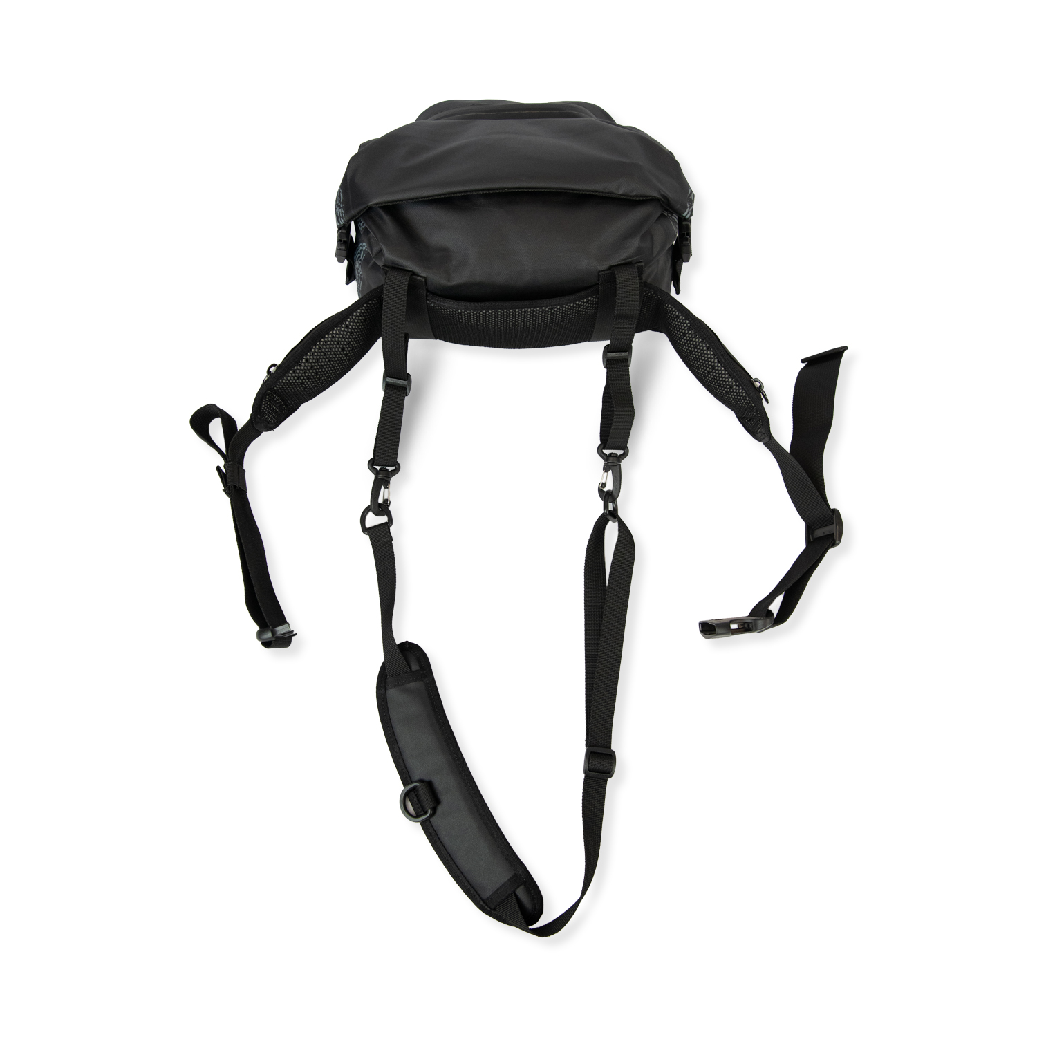 DRYFT hip lumbar pack backside with straps