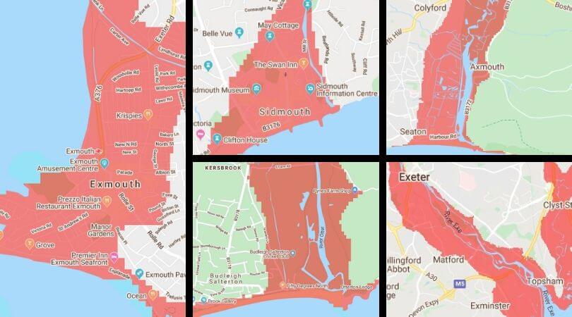 Flooding Prediction For Swathes Of East Devon And Exeter Is Played Down