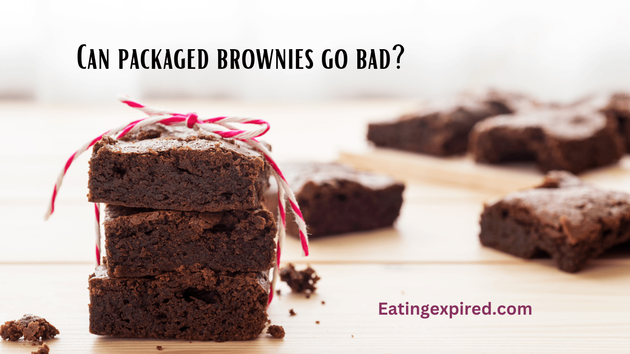 Can packaged brownies go bad