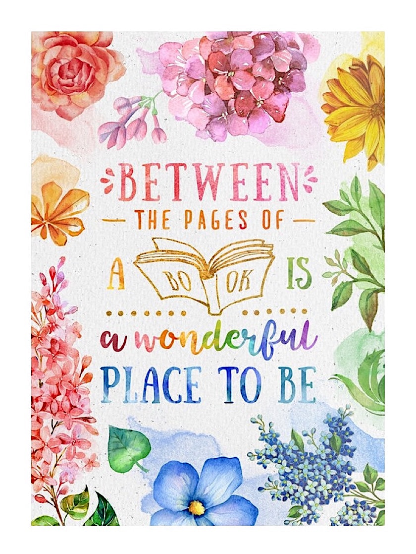 Between the pages of a book - best read posters