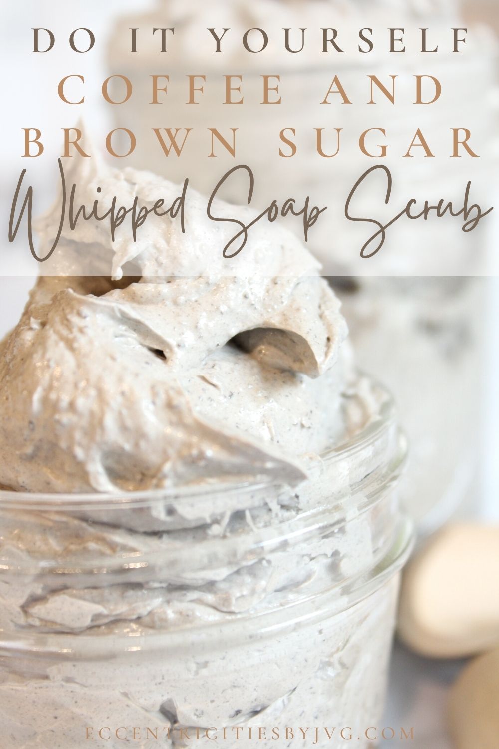 Coffee And Brown Sugar Whipped Soap Scrub