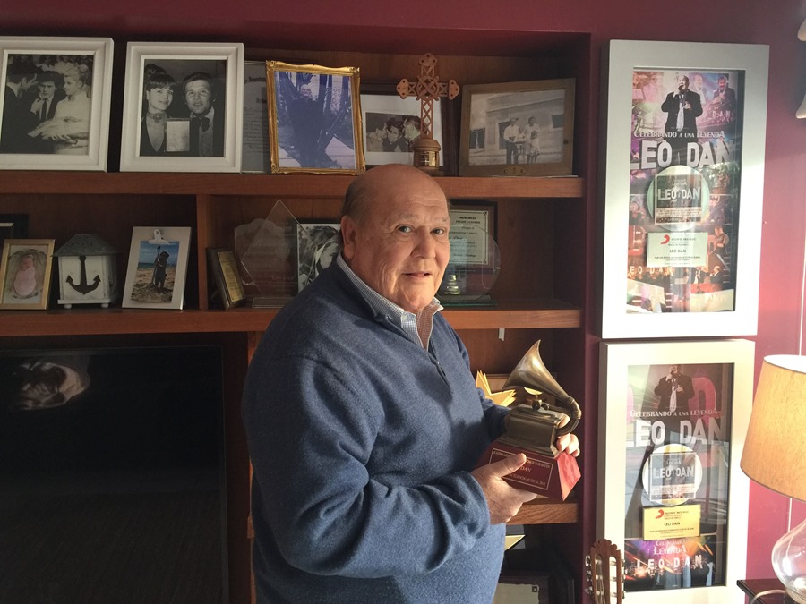 El cantante argentino Leo Dan, en una fotografía de archivo. EFE/Ana Mengotti