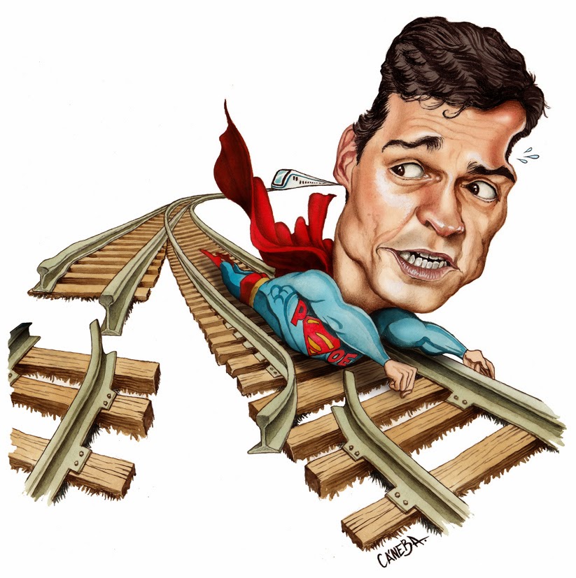 Resultado de imagen para Caricaturas de presidente Sánchez,