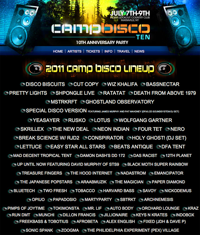 Camp Bisco 2011