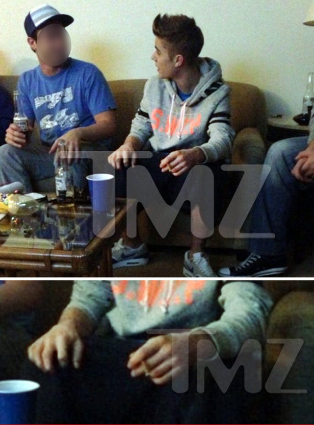 Justin Bieber Smoking Weed