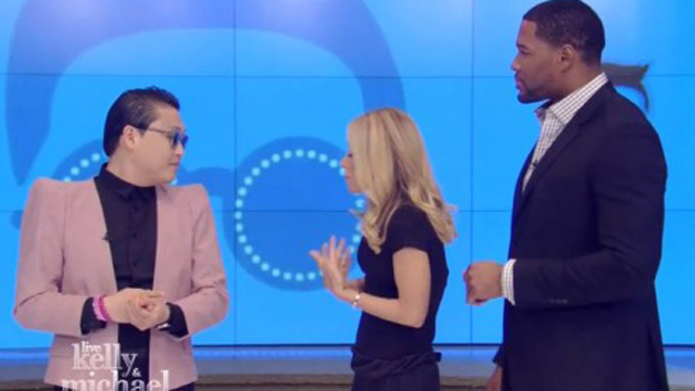 Psy on LIVE with Kelly and Michael
