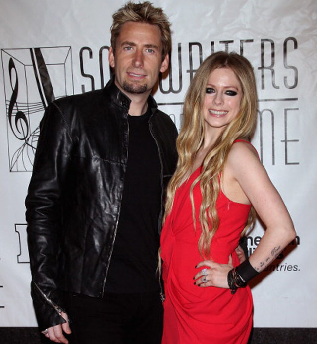 Avril Lavigne and Chad Kroeger
