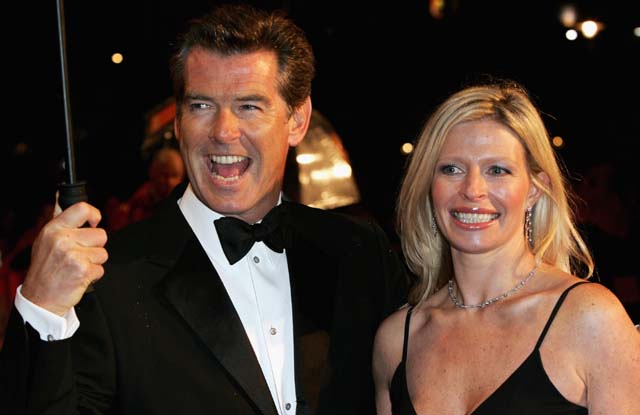 Charlotte, Death, Ovarian Cancer, Pierce Brosnan