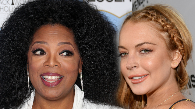 oprah lindsay lohan tv show
