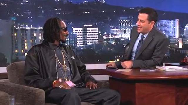 Snoop Dogg on Jimmy Kimmel Live, 7 Days of Funk Video, Snoop Lion Jimmy Kimmel Live, Snoop Dogg Performs Do My Thang Video