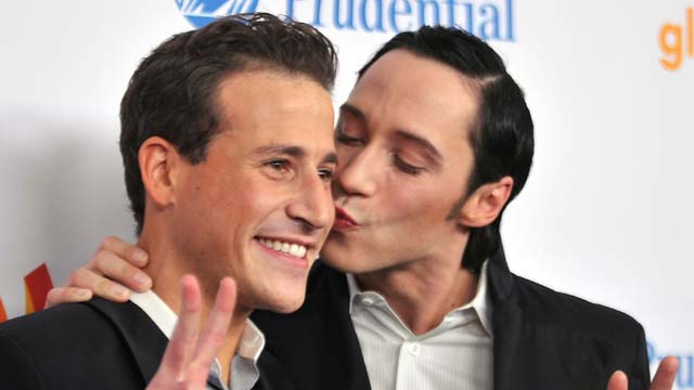 johnny weir breakup, johnny weir husband, johnny weir sochi, johnny weir commentator 