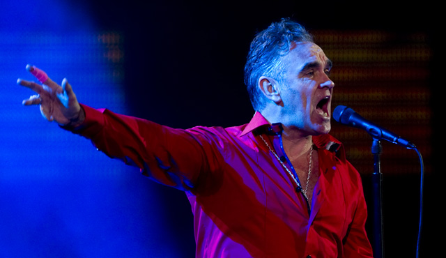 Morrissey Fans on Stage