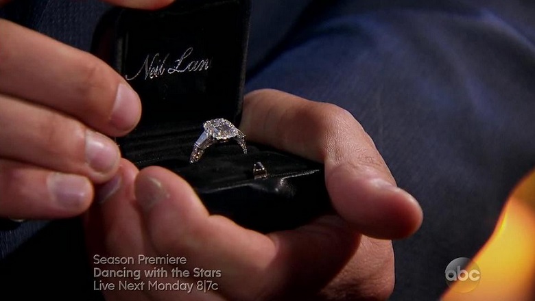 The Bachelor Finale 2015, The Bachelor Engagement Ring, Neil Lane, Neil Lane The Bachelor, The Bachelor Diamond Engagement Ring