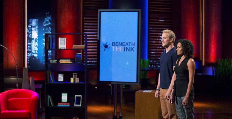 beneath the ink, e books shark tank