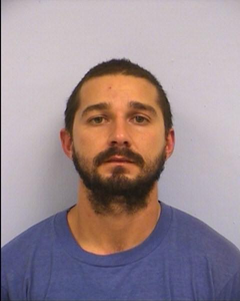 Shia LaBeouf mugshot