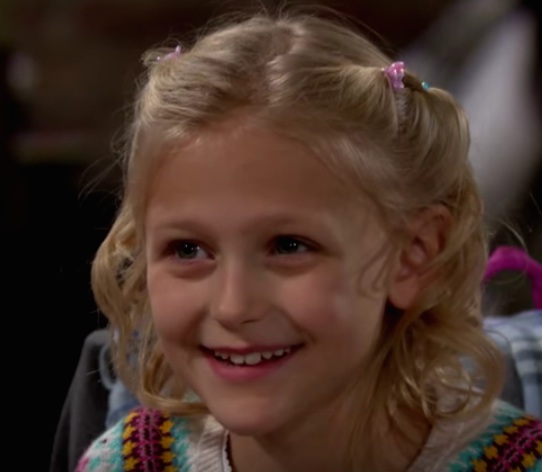 Faith -- aged well beyond her years -- asks grandma Nikki to throw a shindig. (CBS Screenshot)