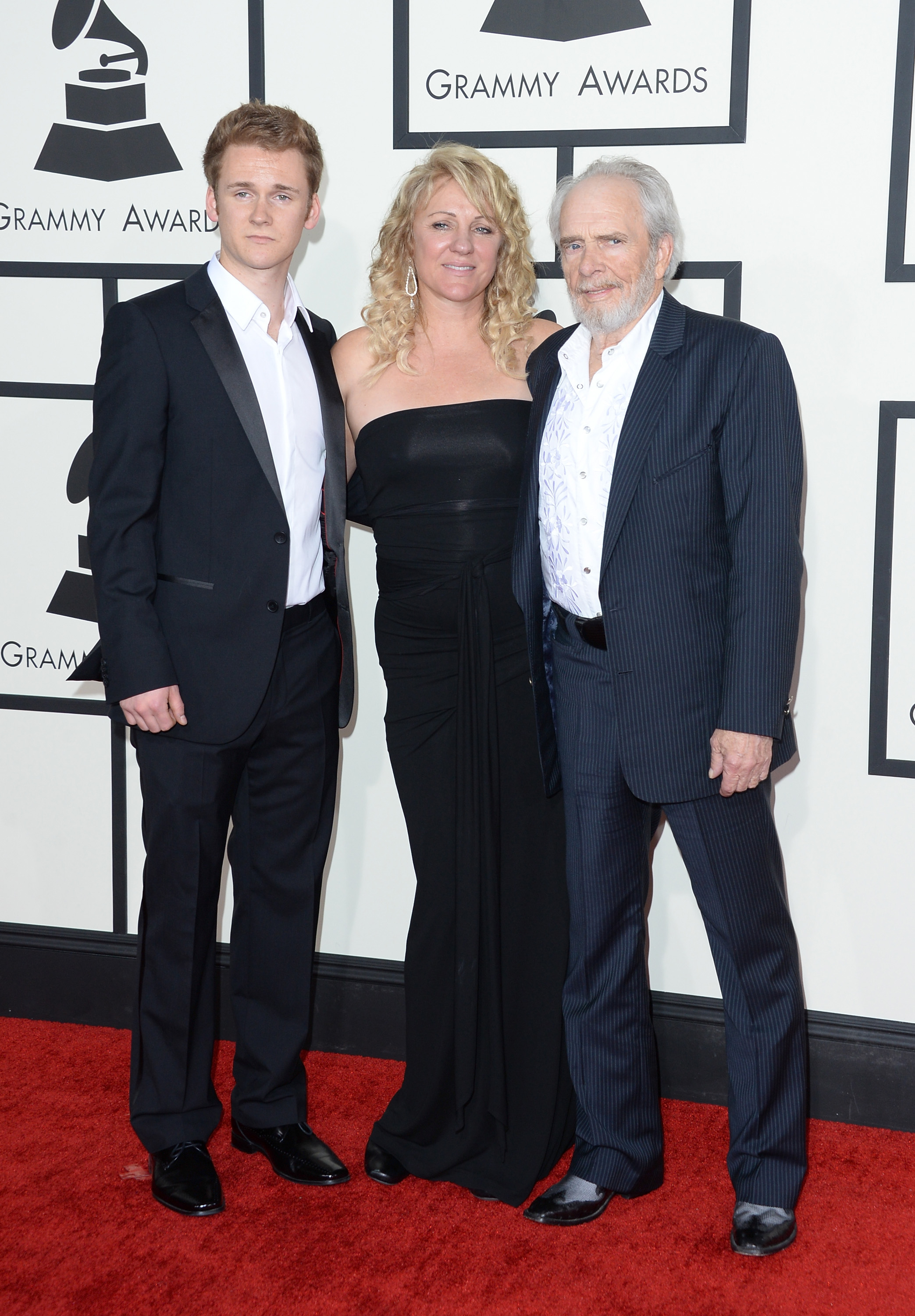 merle, ben, and theresa haggard