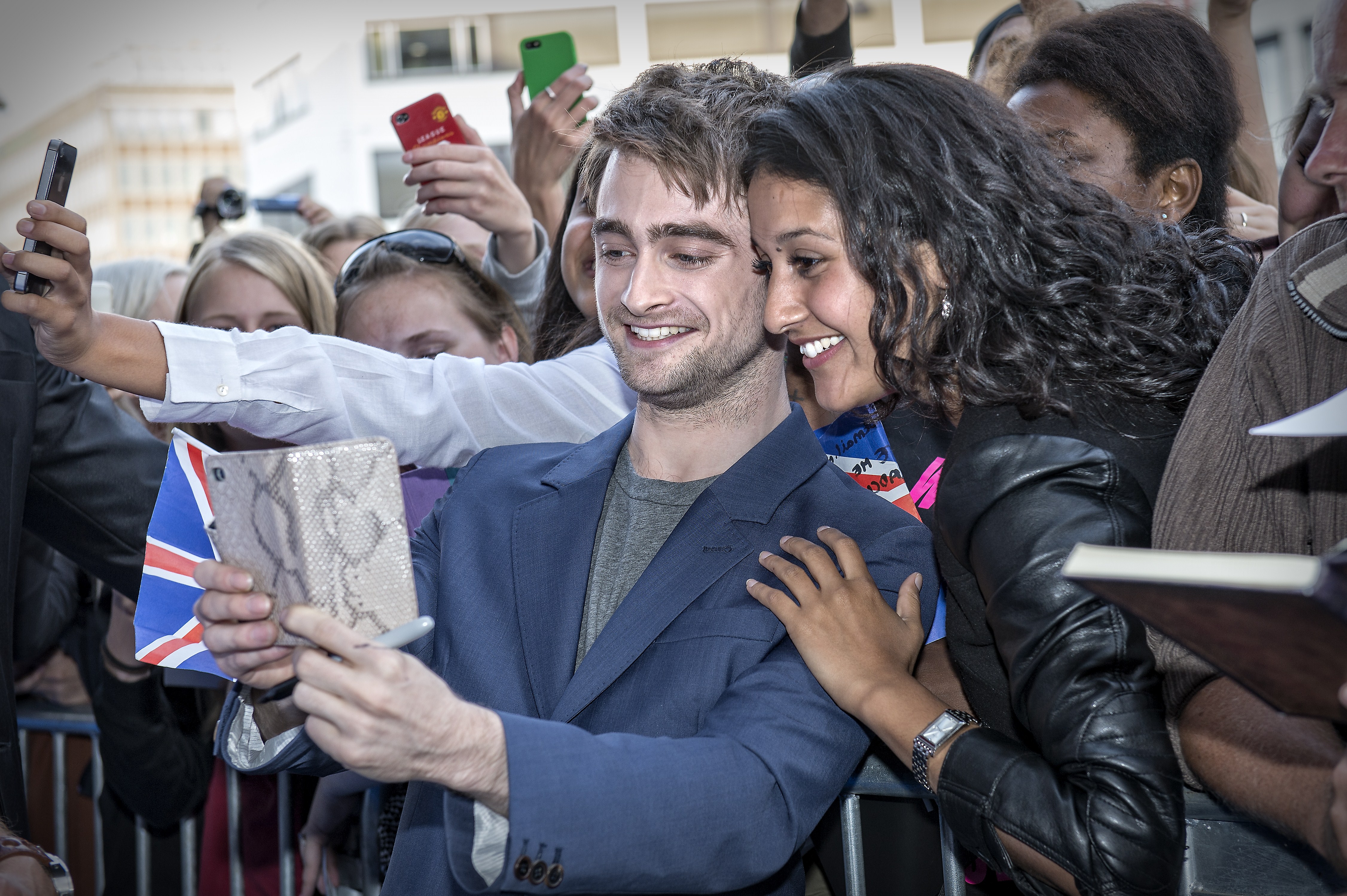 Daniel Radcliffe fans, Daniel Radcliffe 2014, Harry Potter actor