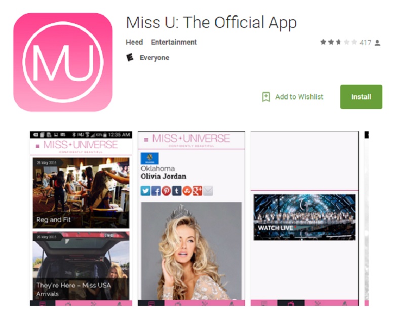 Miss U App, Miss Teen USA, Miss Teen USA Pageant 2016, Miss Teen USA 2016 Live Stream, Watch Miss Teen USA Online, Watch Miss Teen USA Live Stream
