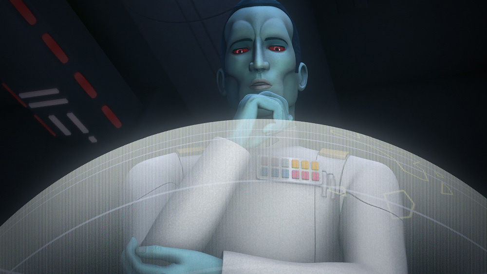 Star Wars Rebels, Star Wars Rebels Live Stream, Star Wars Thrawn, Animated Thrawn
