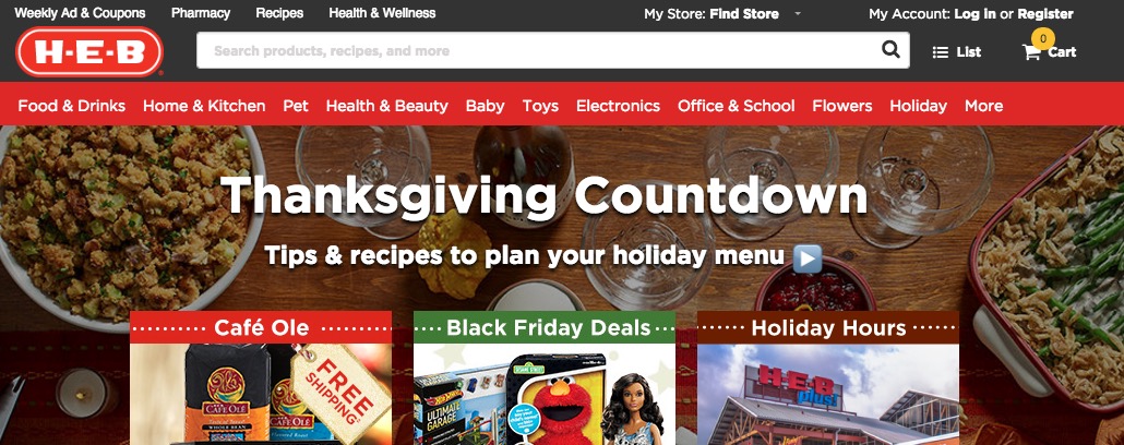 HEB thanksgiving