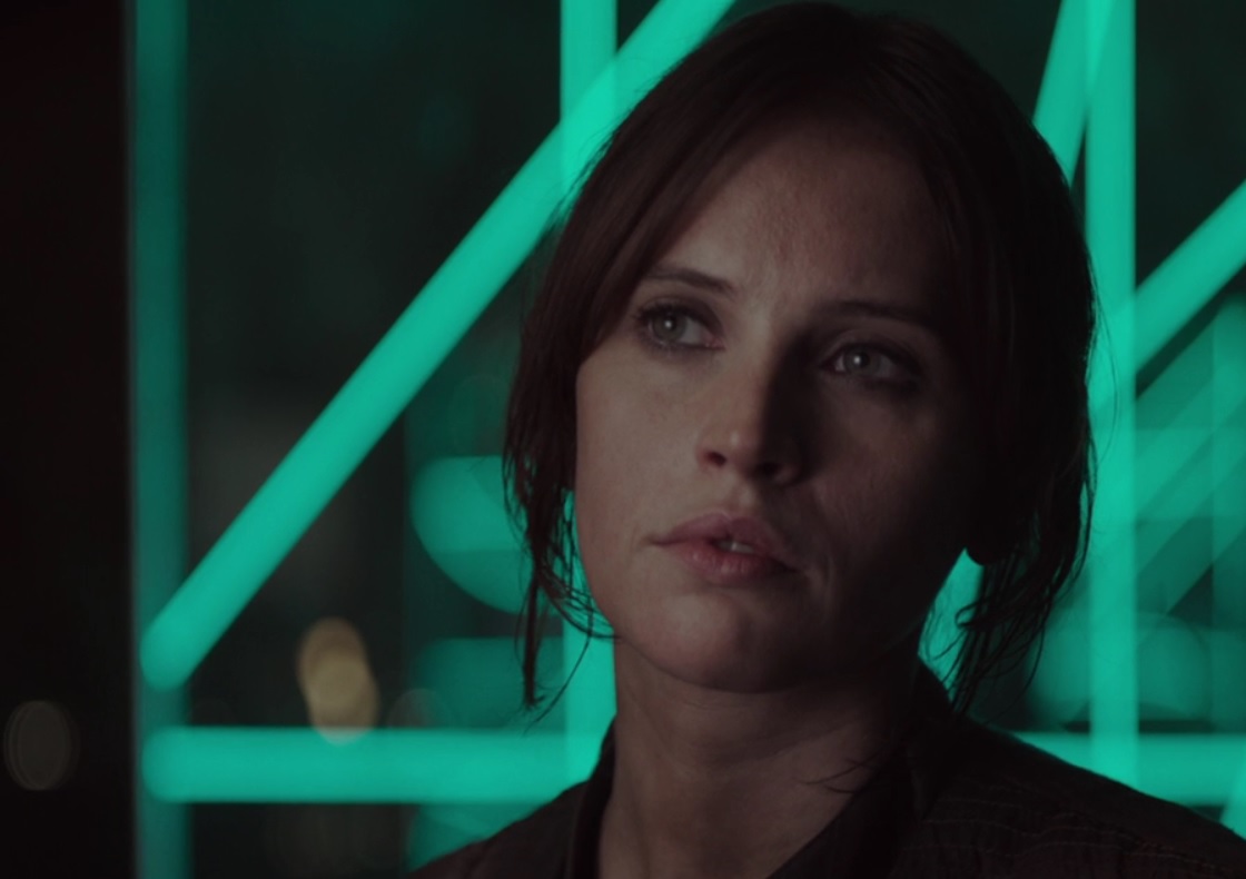 Jyn Erso, Star Wars spoilers, Rogue One easter eggs