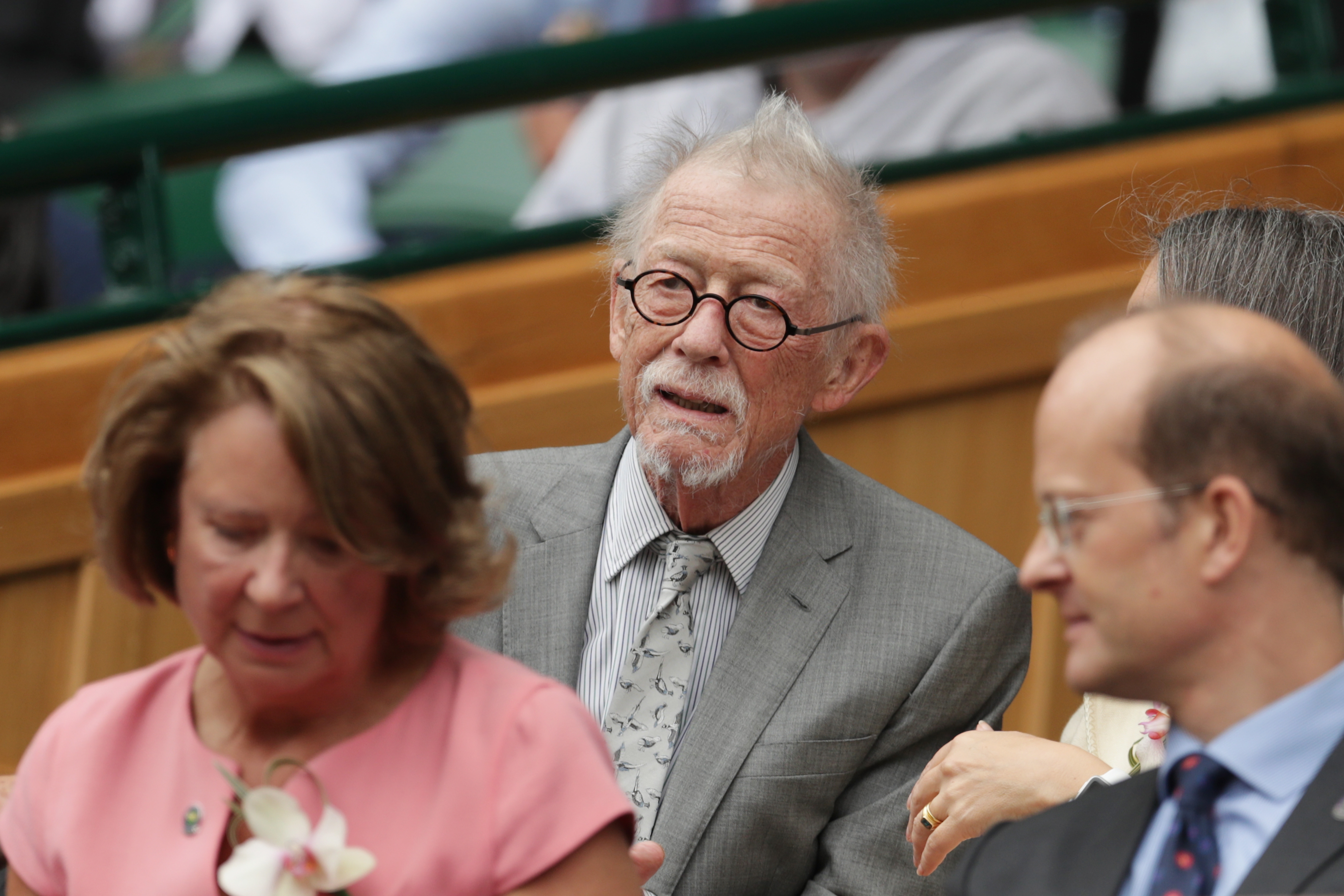 Sir John Hurt died January 27 at 77-years old. (Getty )