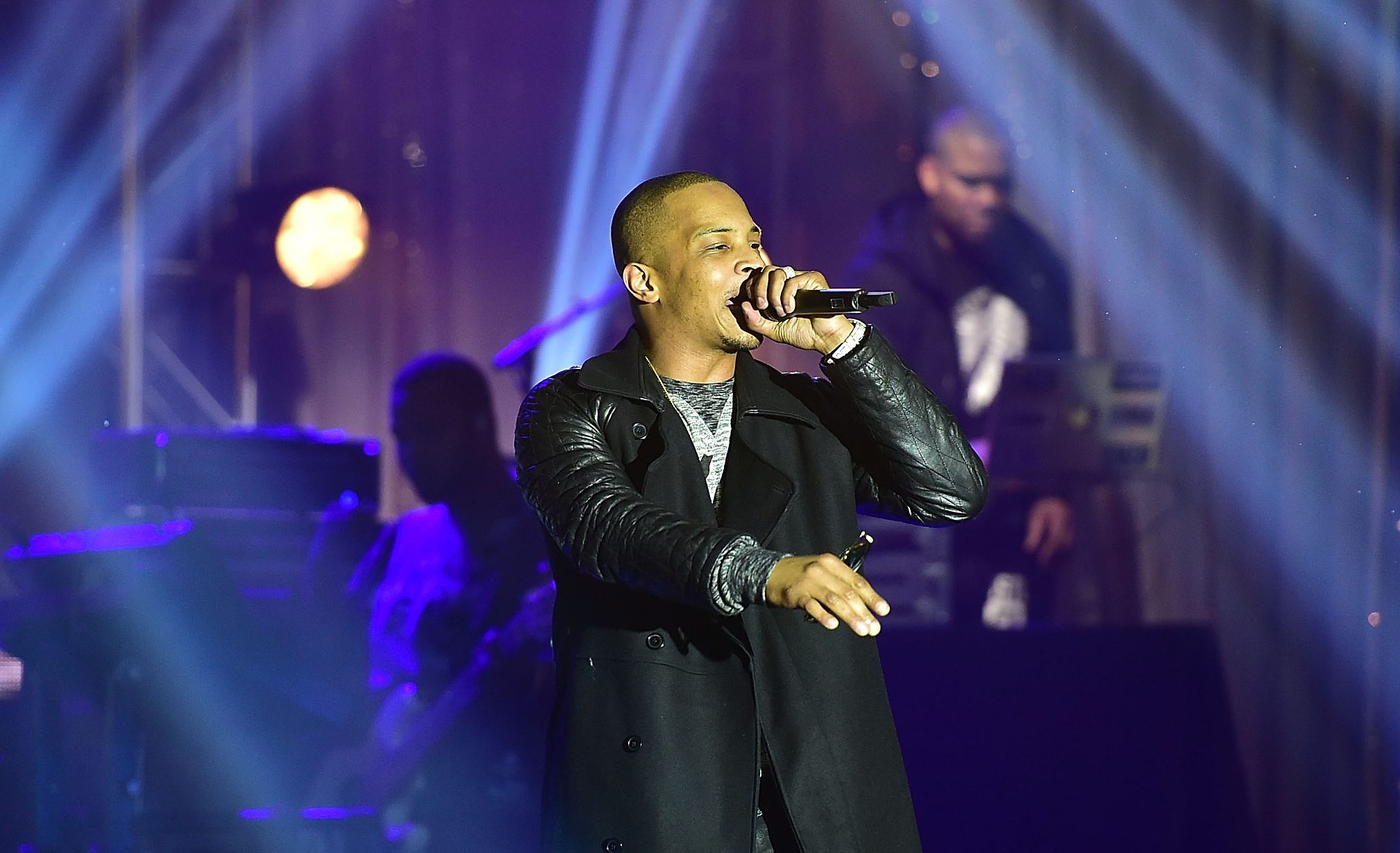 ATLANTA, GA - FEBRUARY 22: Rapper T.I. performs onstage at TIDAL X: TIP at Greenbriar Mall on February 22, 2016 in Atlanta, Georgia. (Photo by Paras Griffin/Getty Images for Tidal)
