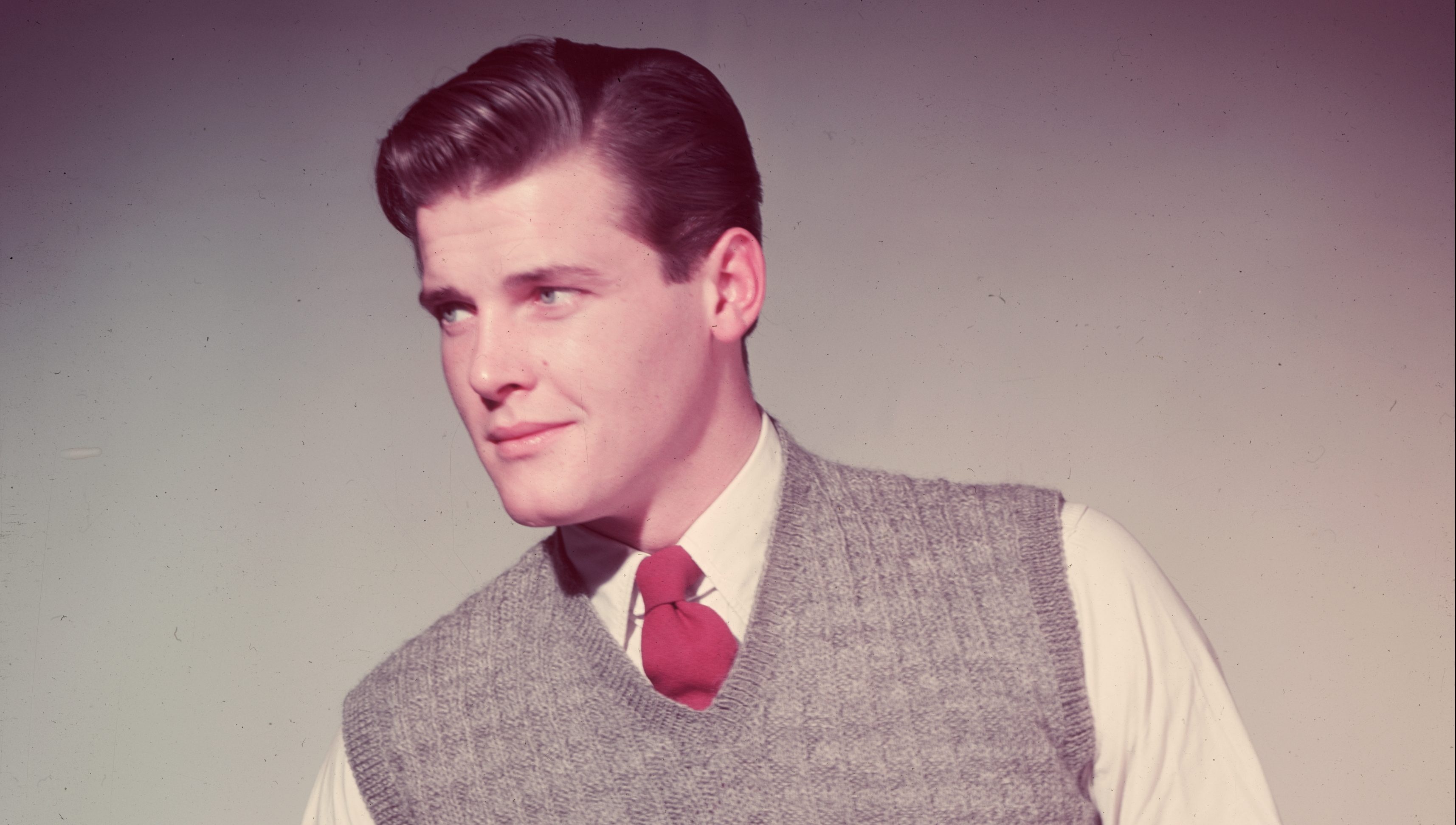Roger Moore 1955, Roger Moore dead, Doorn Van Steyne, Roger Moore first wife