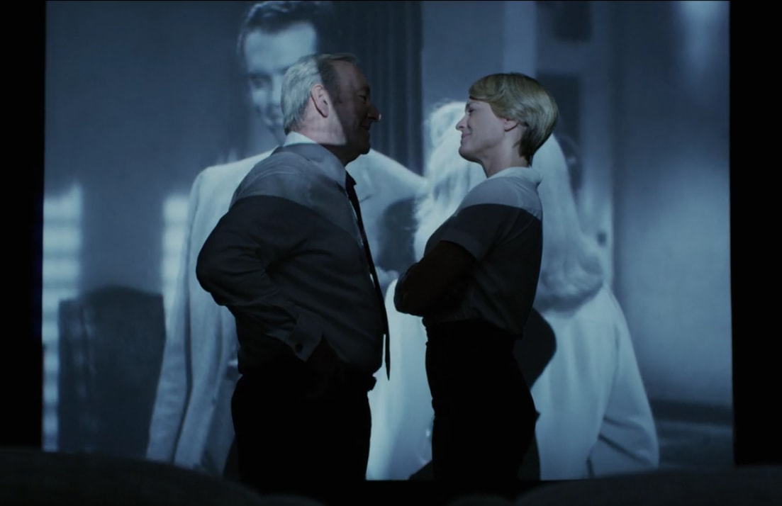 Frank Claire movie, Frank Claire double identity, double identity house of cards