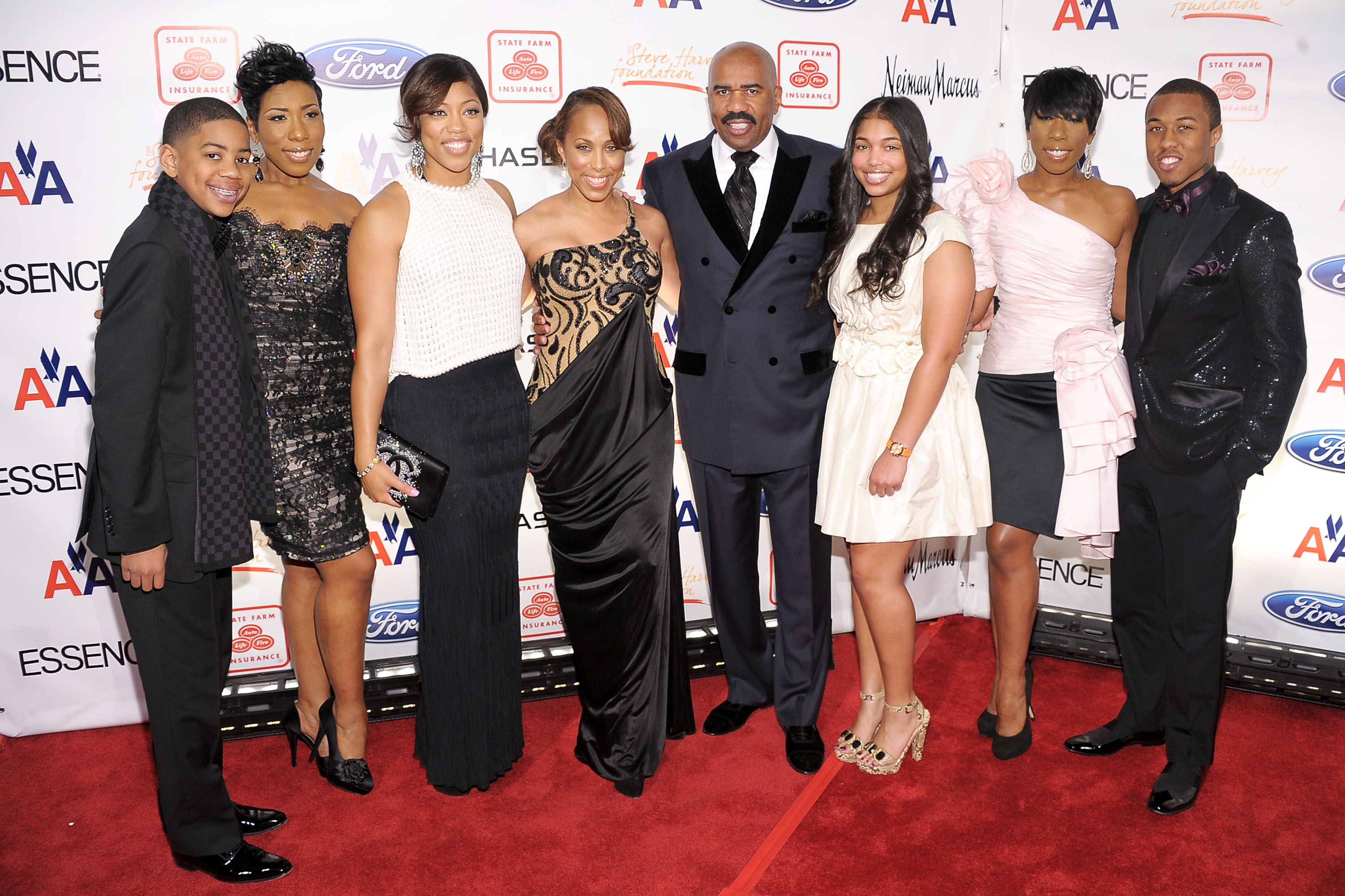 steve harvey family, steve harvey children, steve harvey kids, steve harvey wife, how many children does steve harvey have
