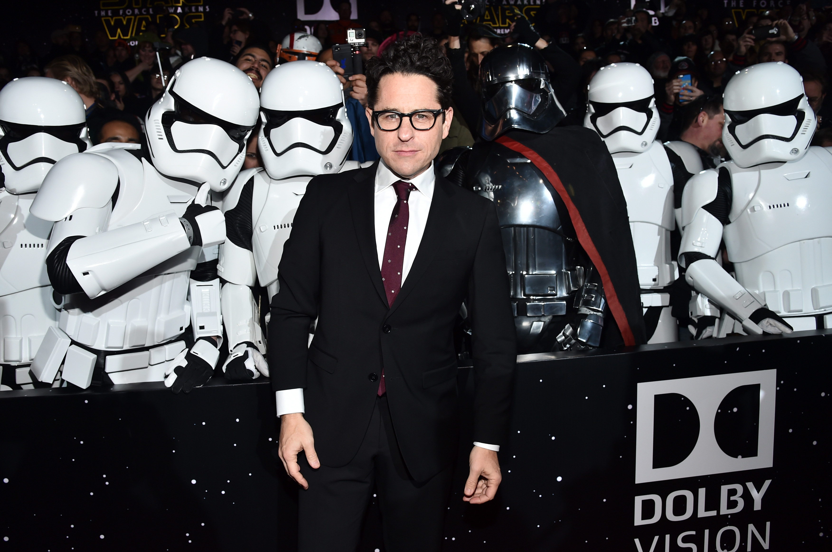 J.J. Abrams the force awakens, J.J. Abrams force awakens red carpet, J.J. Abrams star wars red carpet
