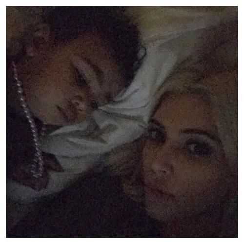 north west, north west pearls, kim kardashian kids