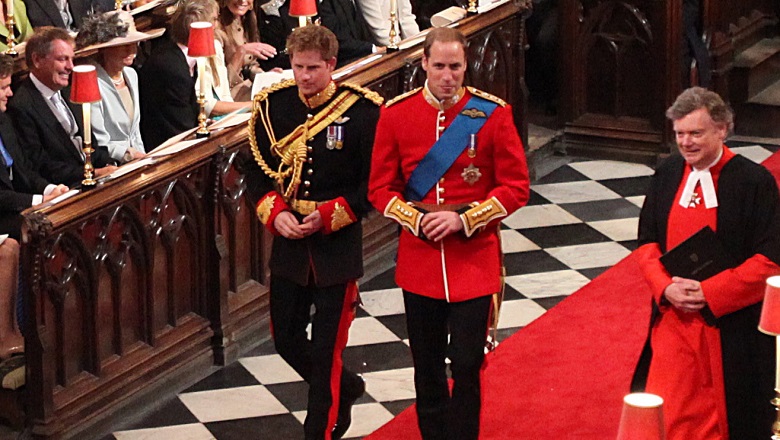 Prince Harry and Prince William Royal Wedding