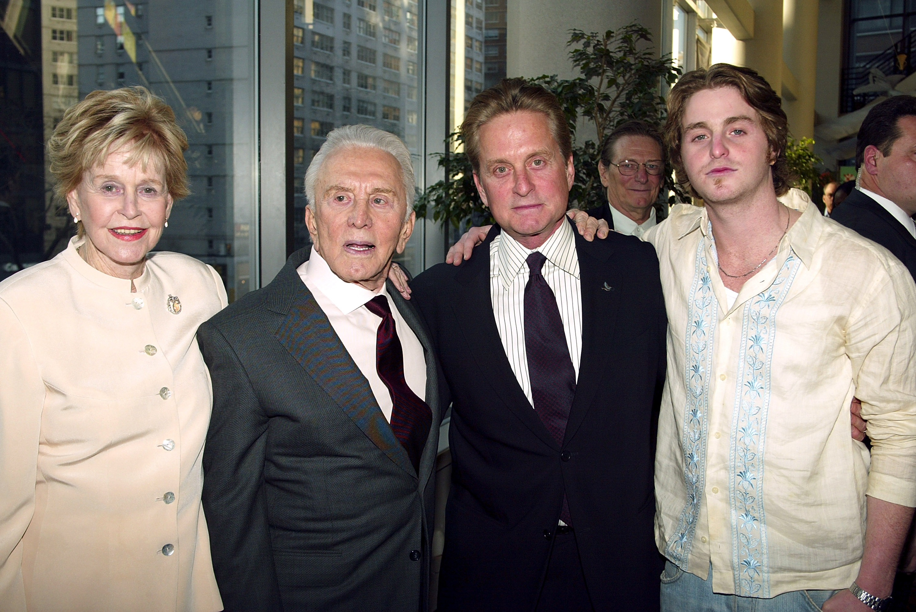Kirk Douglas Son Michael, Kirk Douglas Ex Wife, Michael Douglas Mother
