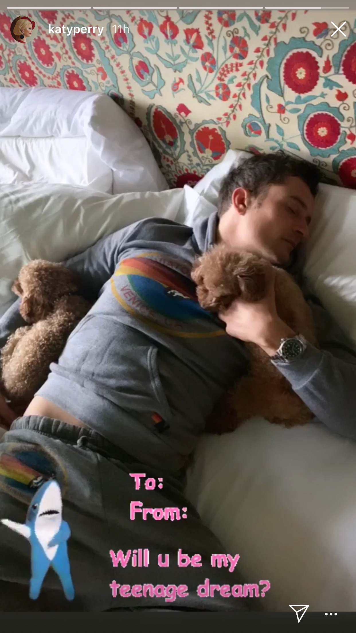 Katy Perry and Orlando Bloom