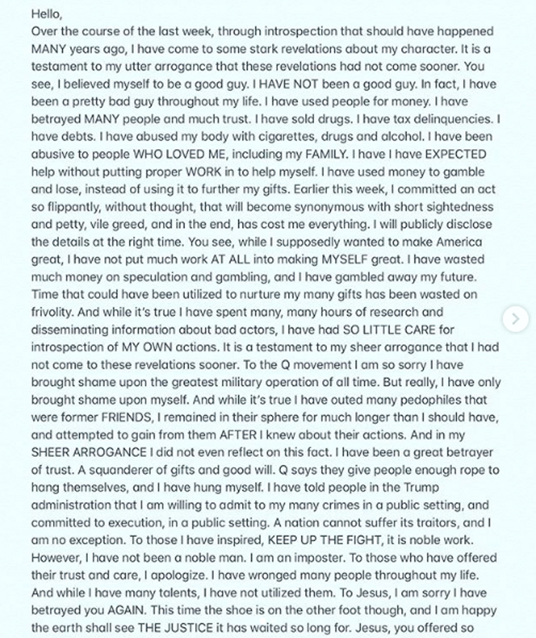Isaac Kappy Instagram page