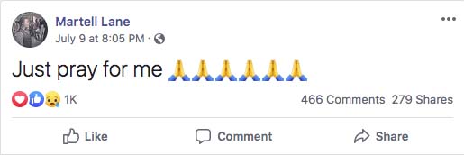 Martell Lane Facebook