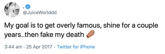 Juice WRLD Fake Death