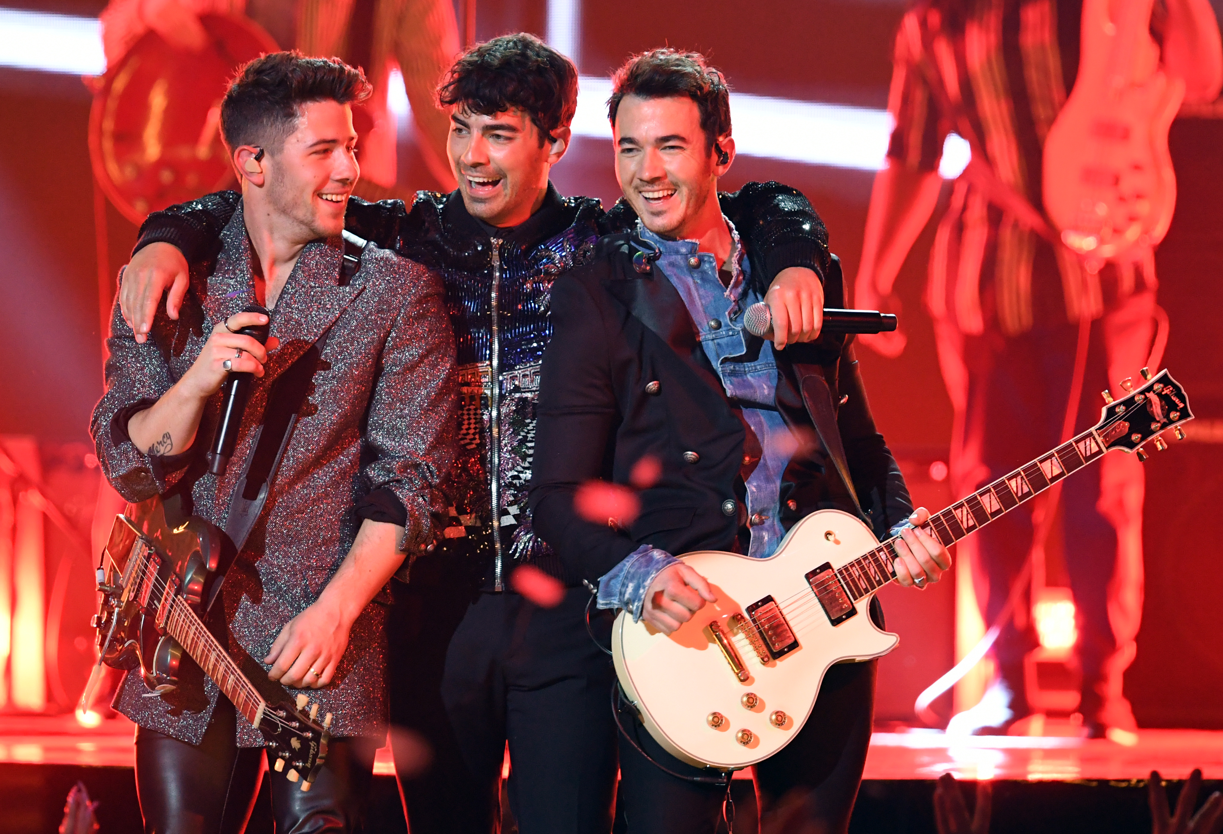 Nick, Joe, and Kevin Jonas