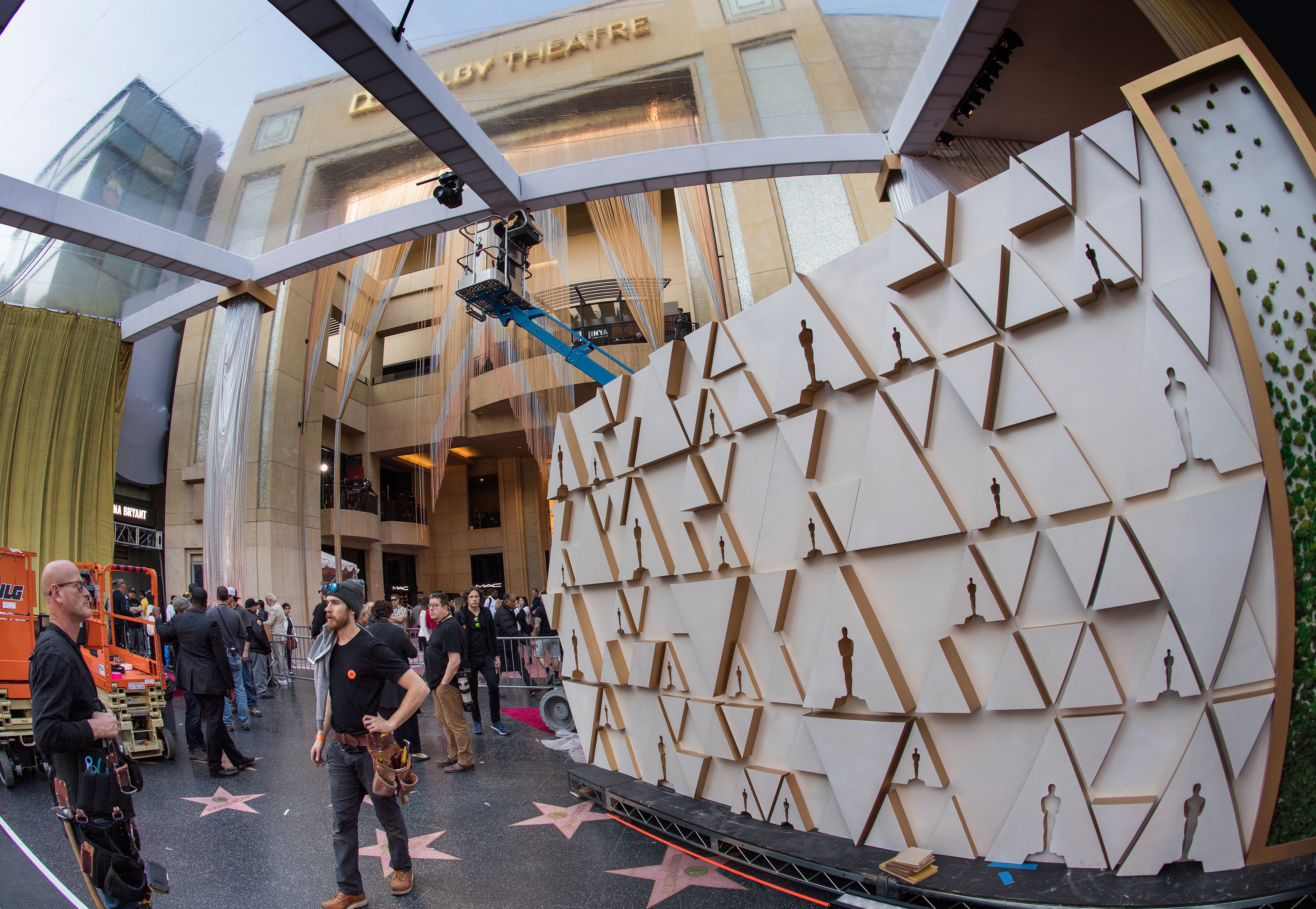 Preparation for the 92nd Academy Awards
